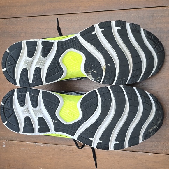 ASICS Shoes Men's 12 Gray Running Gel Nimbus - Picture 5 of 9